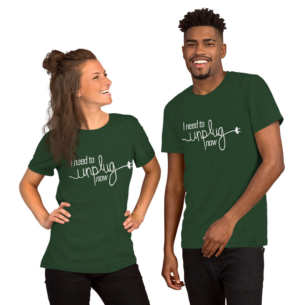 Unplug Now - Short-Sleeve Unisex T-Shirt