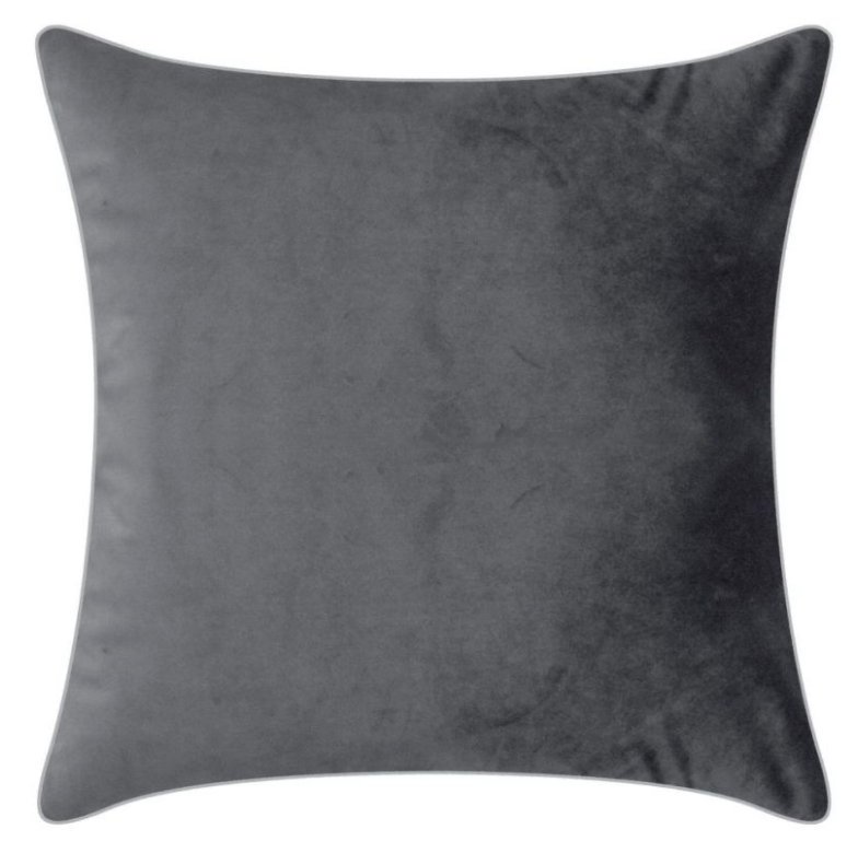 Miniaturbild: Samtweiches Kissen 50x50 in verschiedenen Farben mit Paspelierung