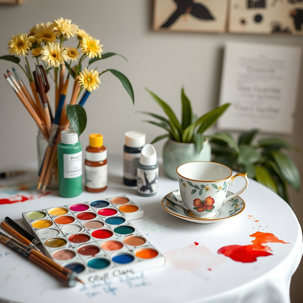 Ladies Tea Sip & Paint