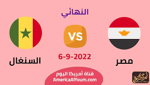 بث مباشر مباراة مصر والسنغال