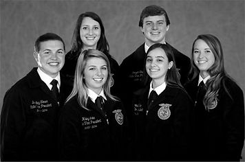 NC FFA state officers 2013-2014