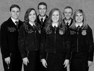 Group of six NC FFA state officers from the 2010s