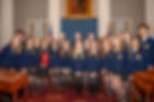 NC FFA students and adults at an event