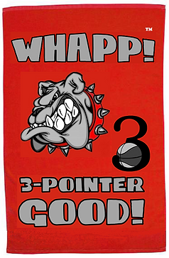 Custom Whapp! 3-Point Shot Bulldog Rally Towel