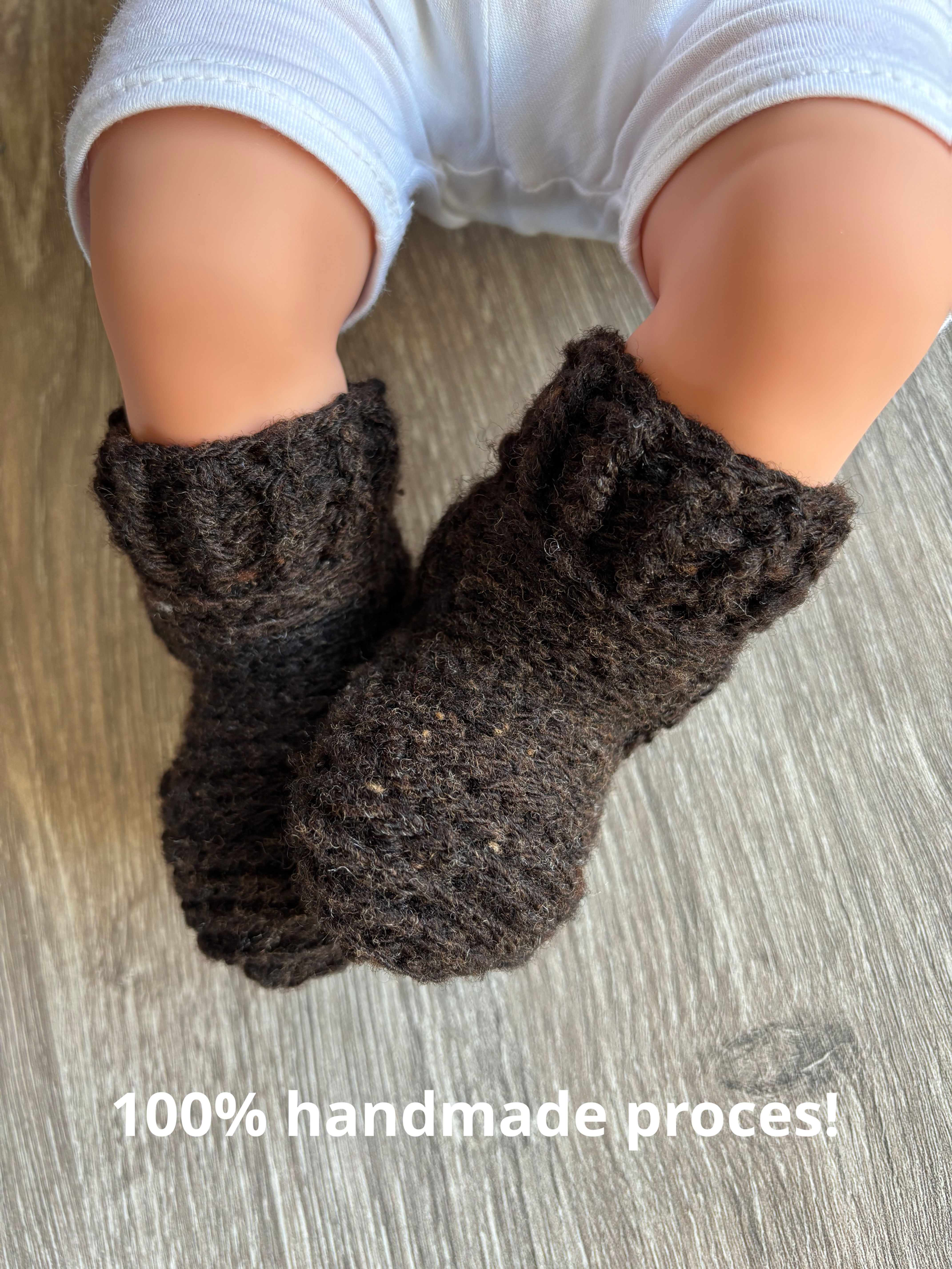 "Brown bear" Baby sokjes