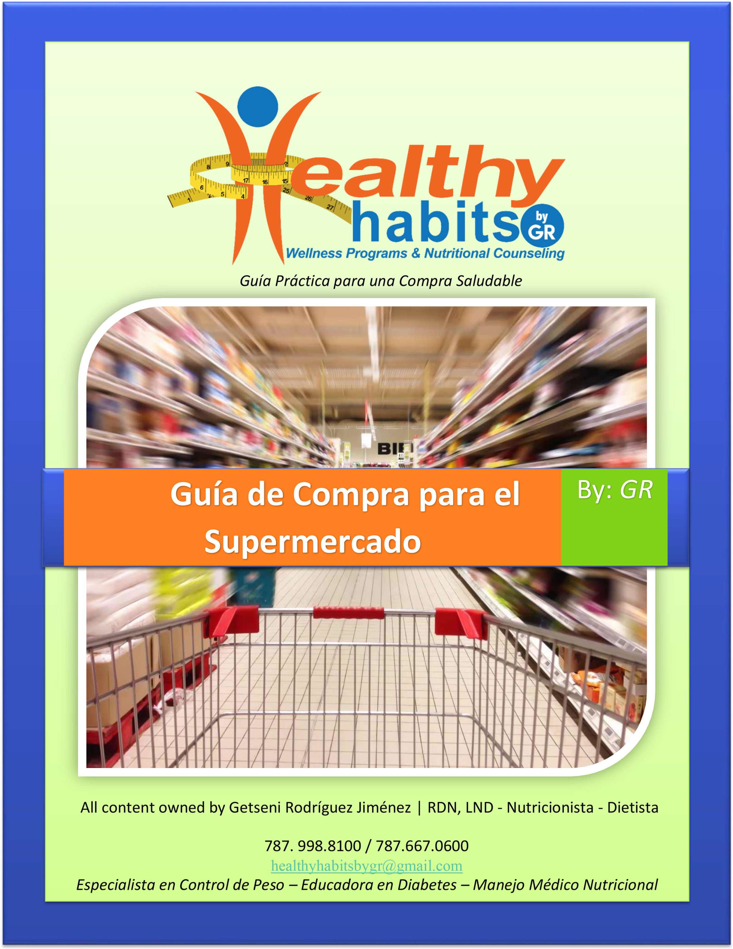 Guia de Compras para el Supermercado