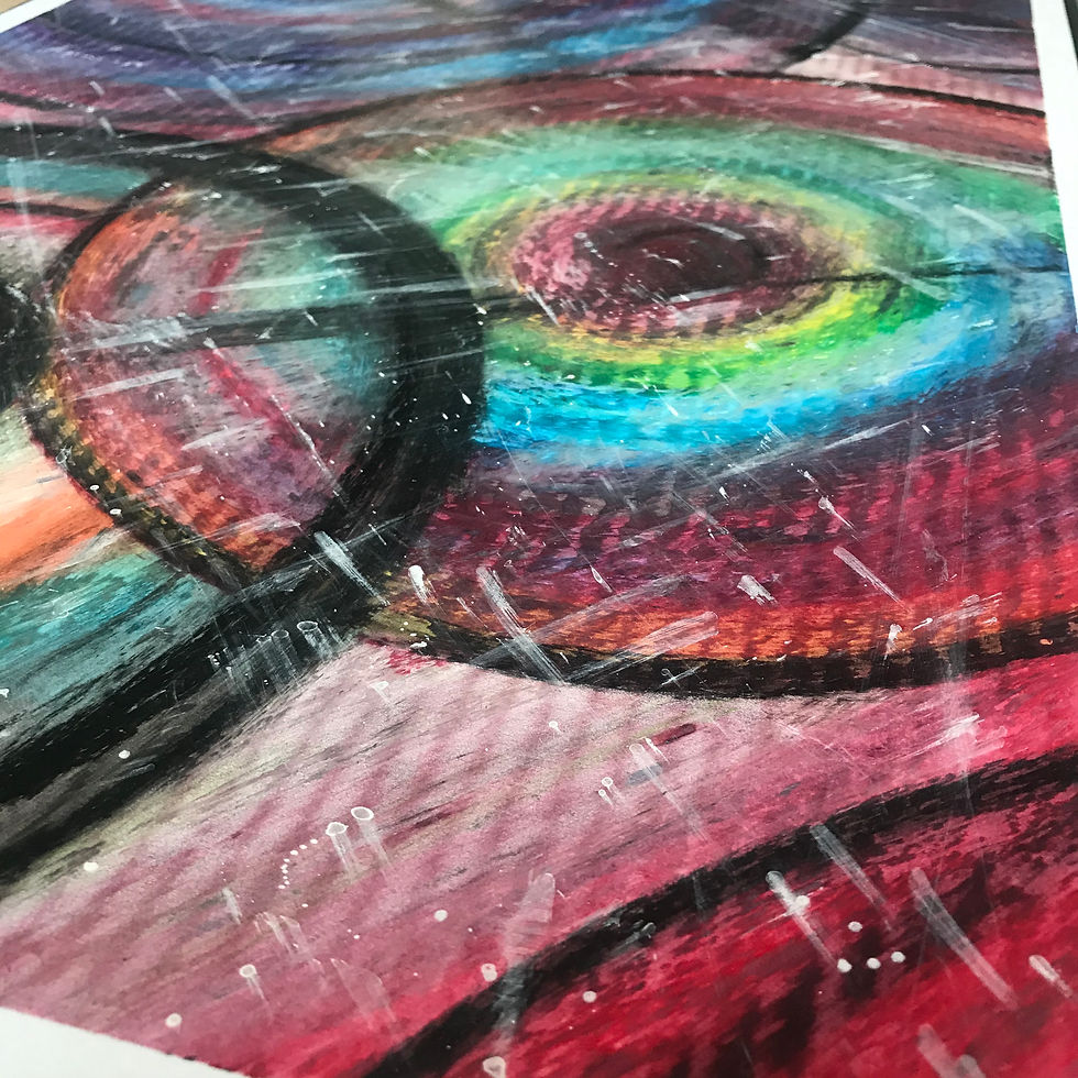 Thumbnail: galaxy 54 x 74 cm / limited edition 50