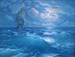 Корабль в ночи