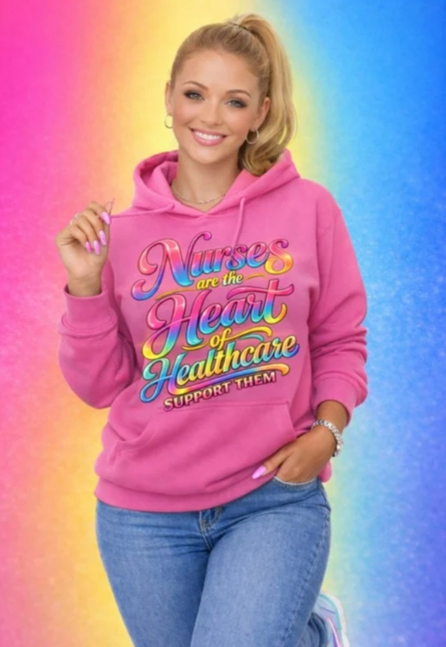 Thumbnail: Nurse Hoodie – Comfort Medical Pullover for Nurses