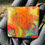 Thumbnail: Dragon's Breath - Velcro Patch (Material: Wood /Rounded Corners)
