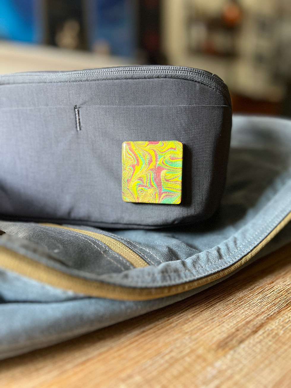 Thumbnail: Fairy's Dream - Velcro Patch (Material: Wood / Rounded Corners)