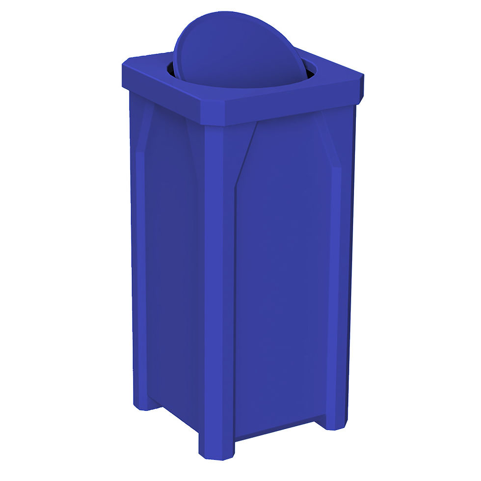 Thumbnail: 22 Gallon Classic Square | Bug Barrier Lid - Assembly