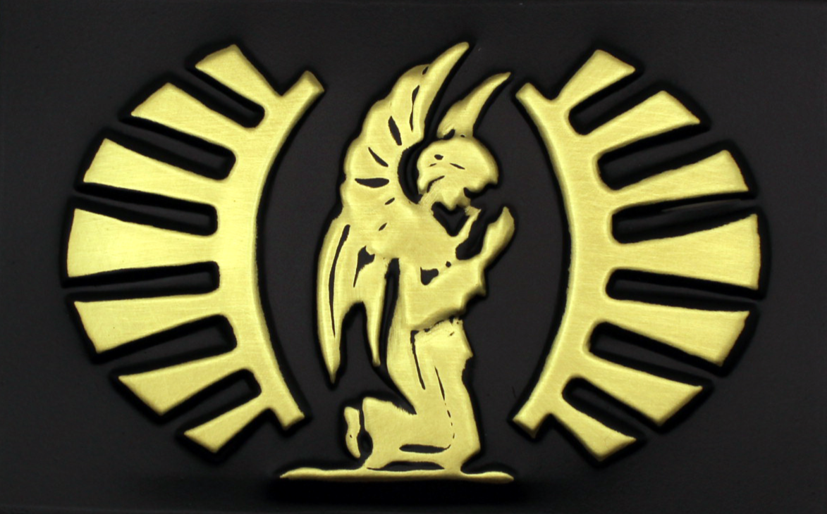 Guardian Angel Applique Plate