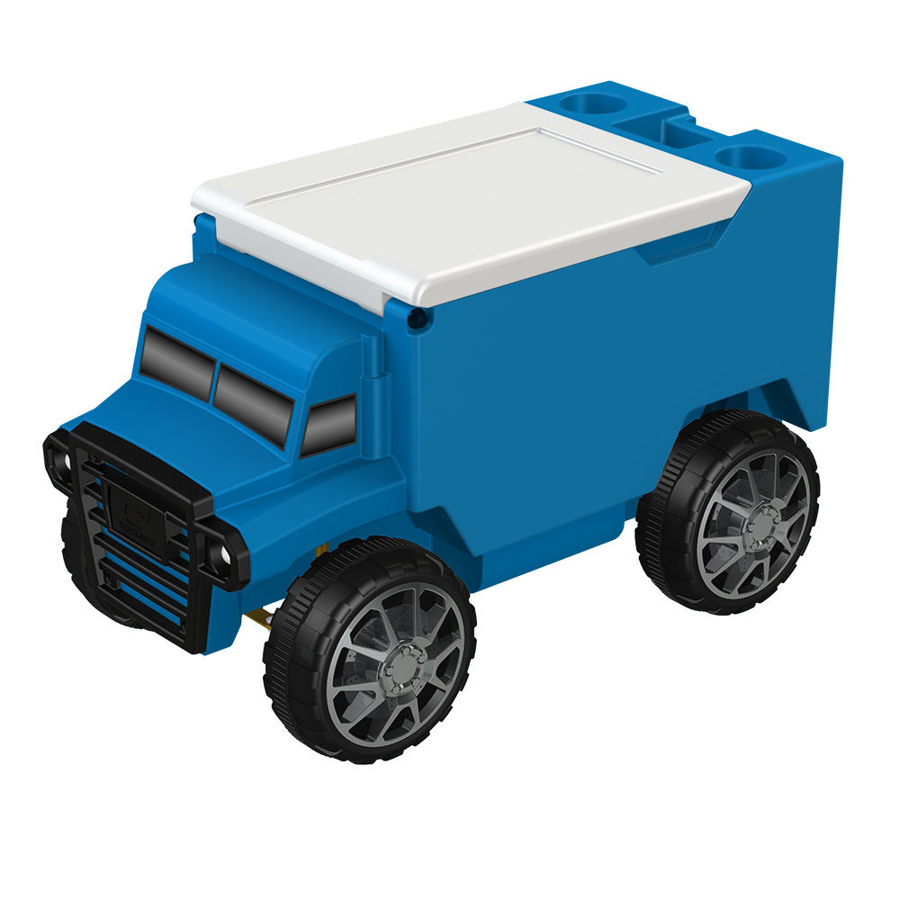 Blue (process) RC Delivery Truck Cooler