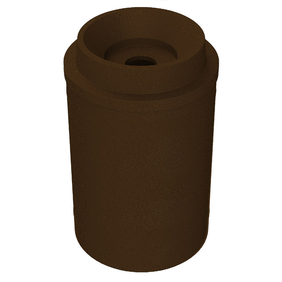 Thumbnail: 55 Gallon Classic Round | Funnel with 5"Hole Lid - Assembly