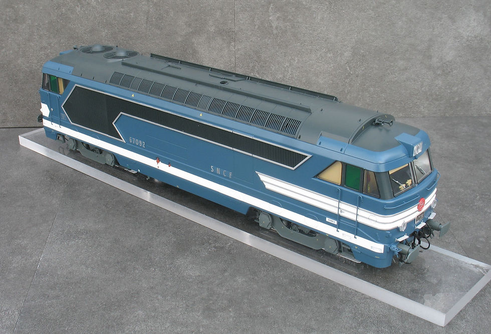 Thumbnail: Locomotive Diesel SNCF BB 67092 (version d'origine)
