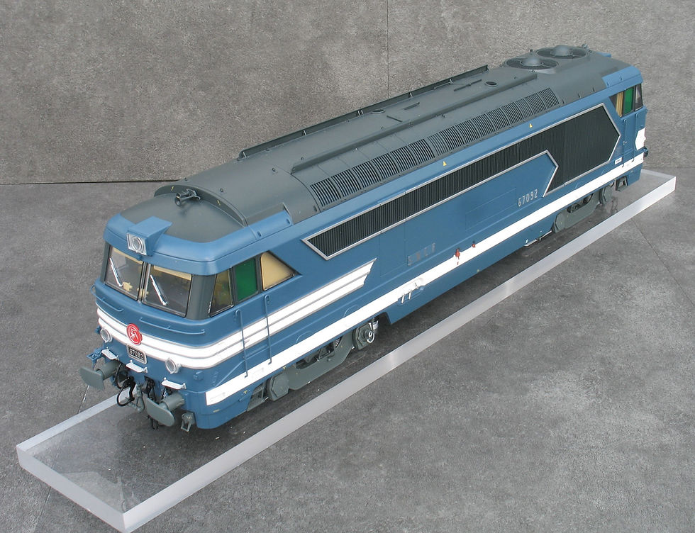 Thumbnail: Locomotive Diesel SNCF BB 67092 (version d'origine)
