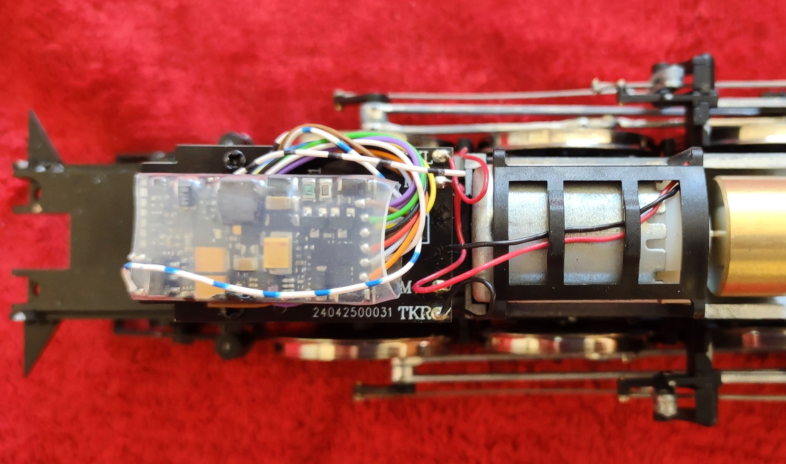 Kit DCC SOUND pour notre locomotive 030 TU