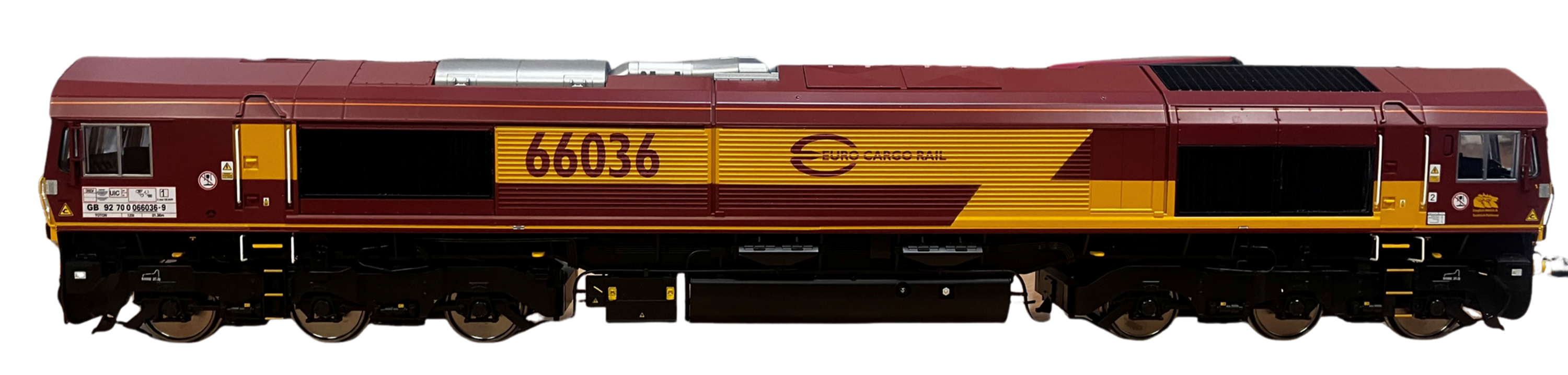 Locomotive EMD CLASS 66 ECR 1/43.5 DAPOL ANALOGIQUE