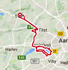 Endelig på cyklen