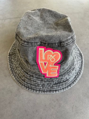 LOVE Bucket Patch Hat | retroxo LOVE Bucket Patch Hat | retroxo
