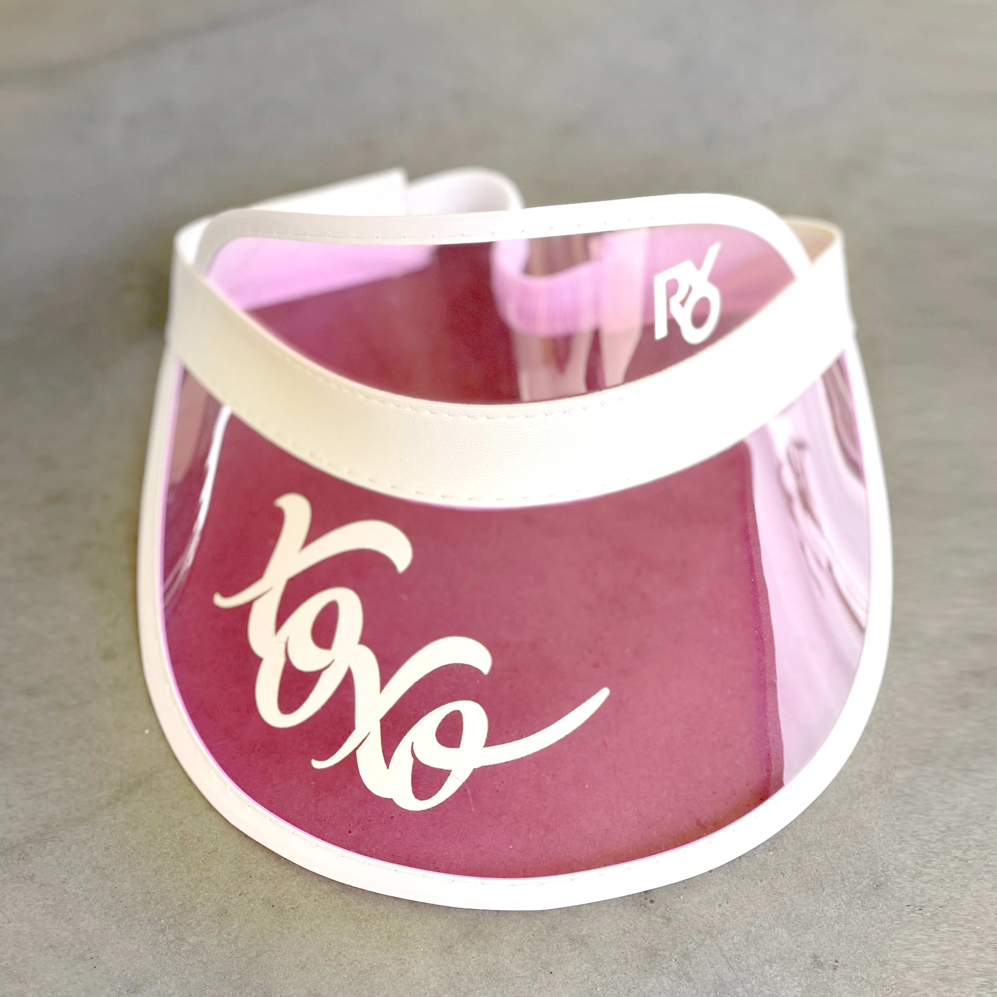 80's Pretty in Pink Visor