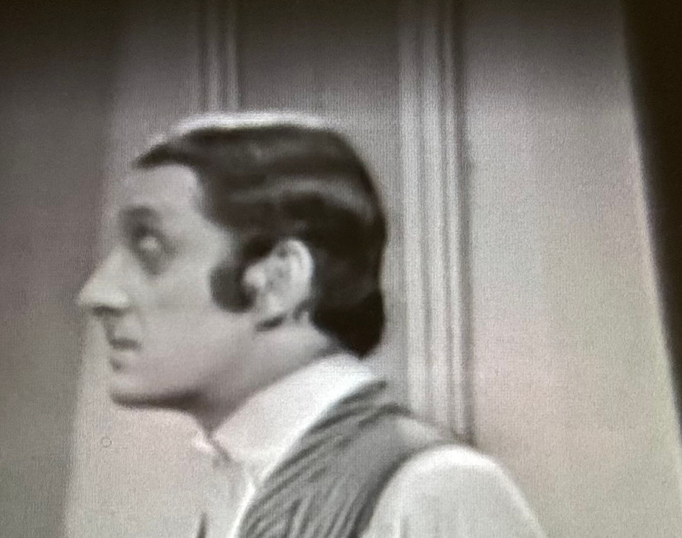 Derrière le masque d'un acteur