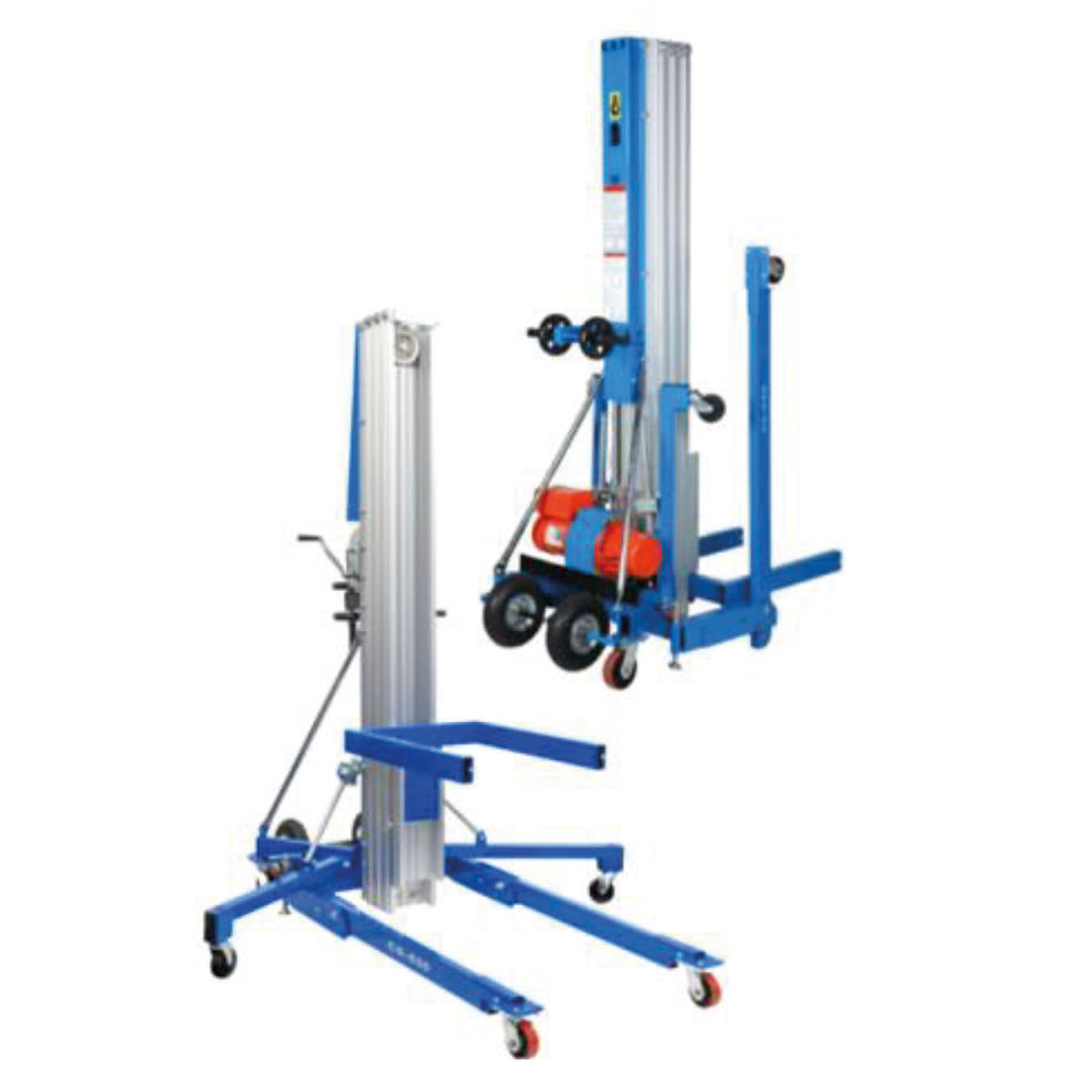 CS-850 manual material lift with 8.71m lifting height