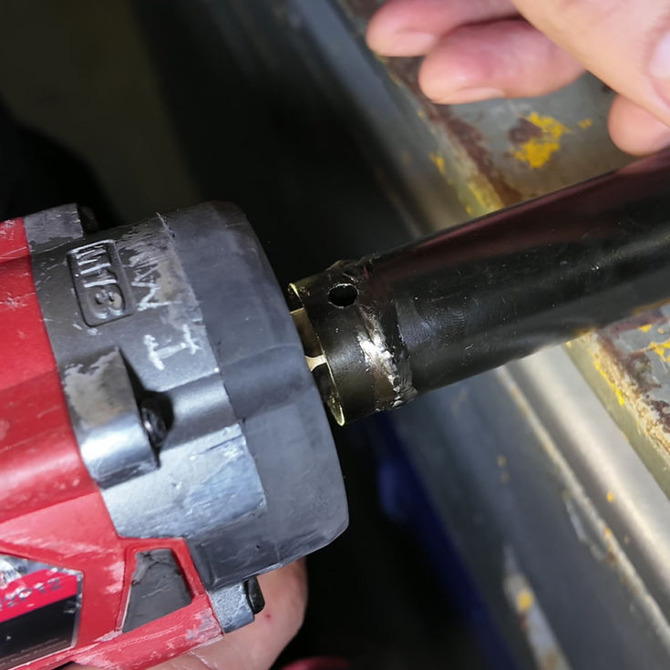 RAMBO HVAC rod nut runner compatible with impact drivers