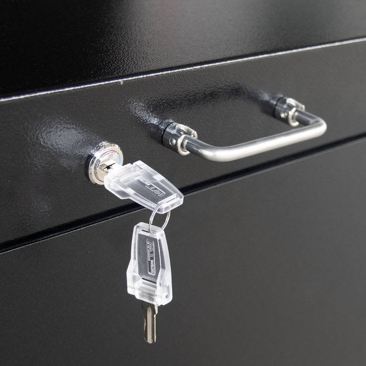 QBox XL 3M storage box with internal compartments