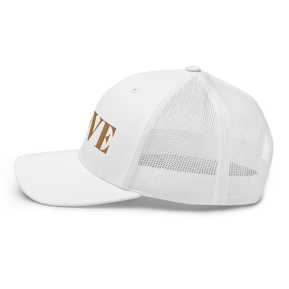 Thumbnail: Love Embroidered Trucker Hat