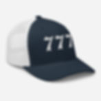 Thumbnail: 777 Angel Numbers Embroidered Trucker Cap