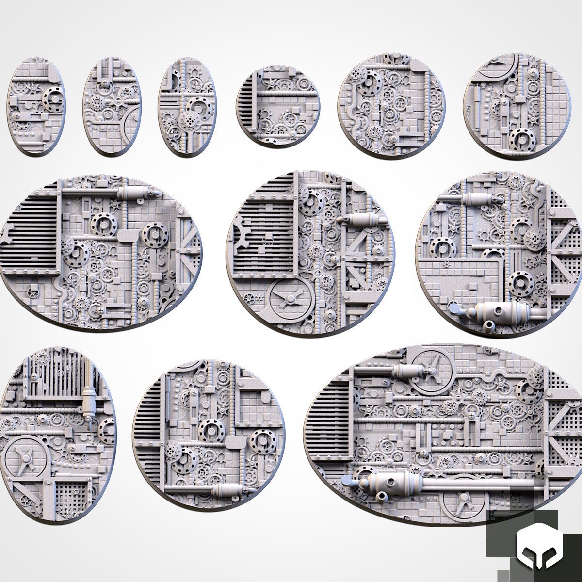 Steam Punk mag slot bases