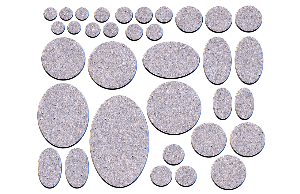 Fine Gravel mag slot bases