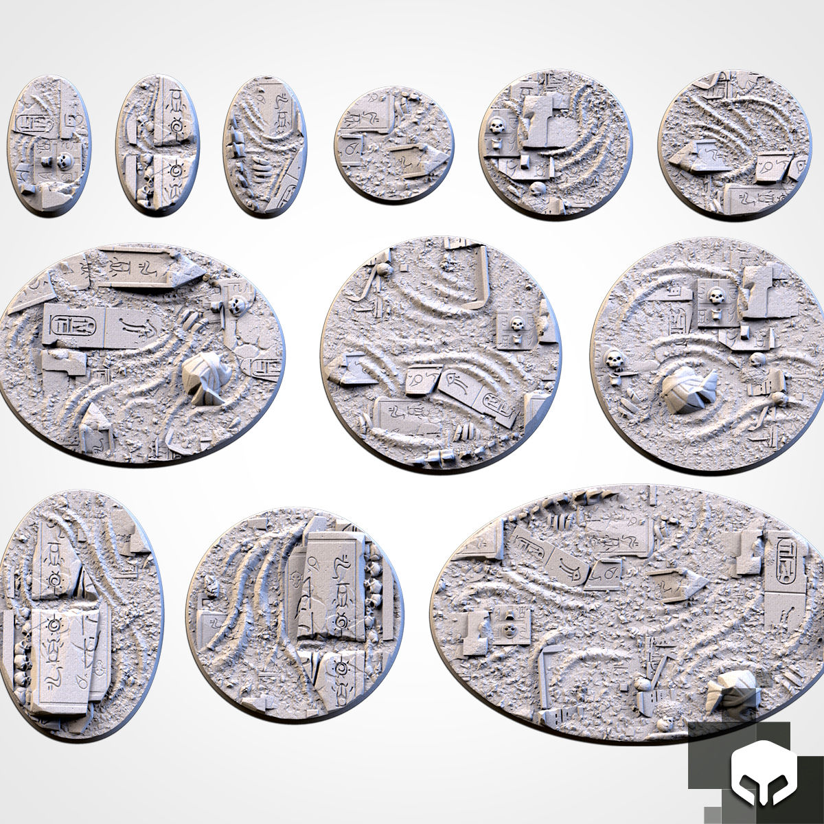 Egyptian mag slot bases