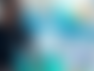 Clint looks out at images that represent AI, authenticity, networking expos and human connection