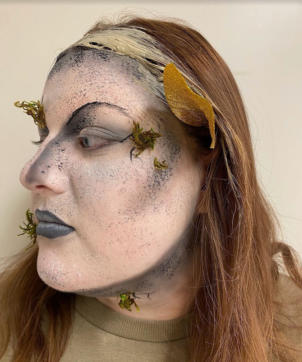 Stone Statue Makeup