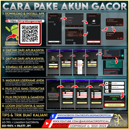 Tutorial Cara Download akun gacor dan Daftar Aplikasi Akun Gacor