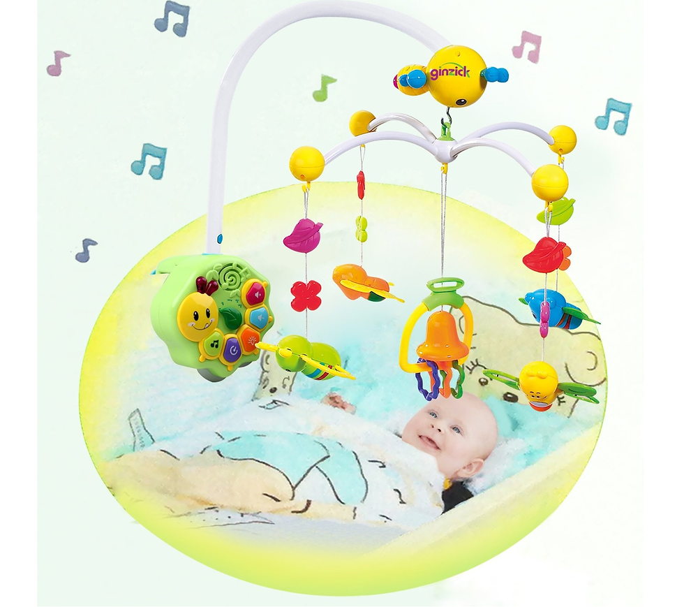 BABY MOBILE BEE FIGURINES