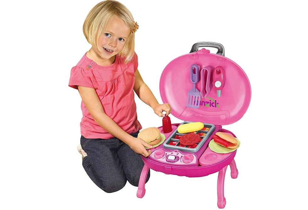 Pink BBQ Play Set