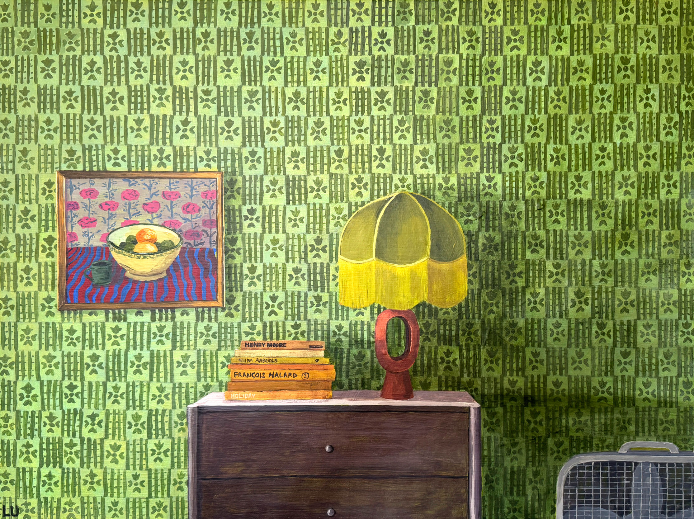 A Room For Nobody no. 2 | Original Painting & Handmade Shelf