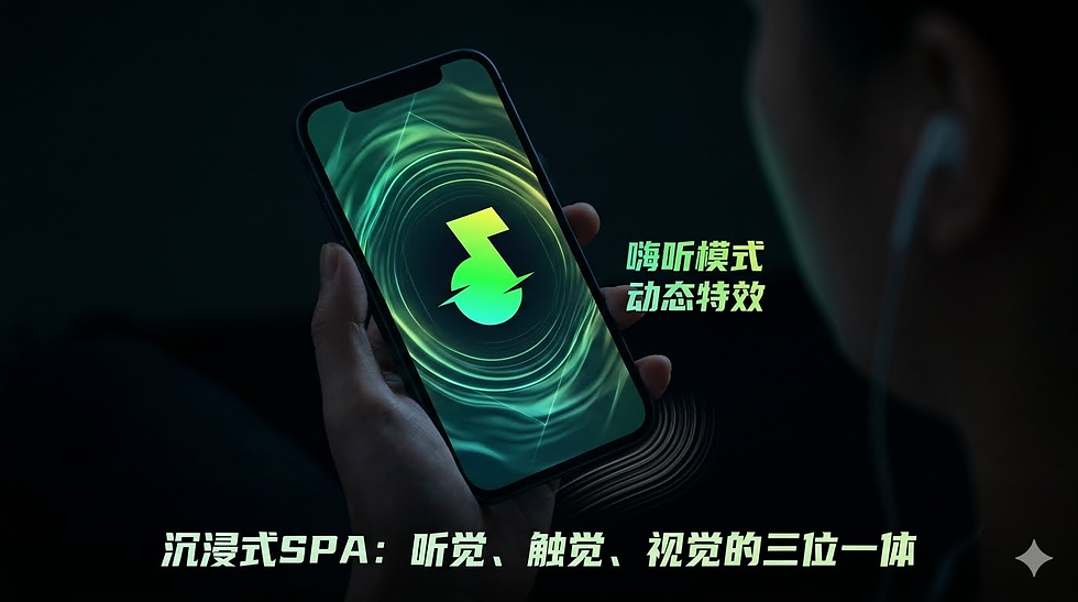 汽水音乐“沉浸式SPA”展示
