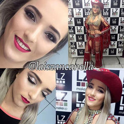 Bom dia e ontem encerrou-se a noite com o último look da #Leriane #garotarodeio #brigittecalegari #e