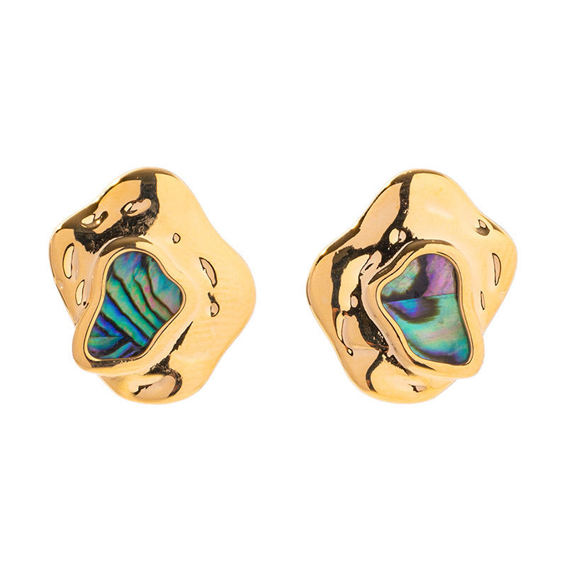 Thumbnail: Abalone Shell Earrings