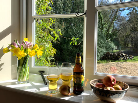 Forest Lodge Glastonbury holiday cottage and Thatchers Cider