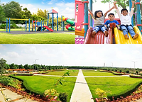 Pavani Trinity HMDA Plots Park work