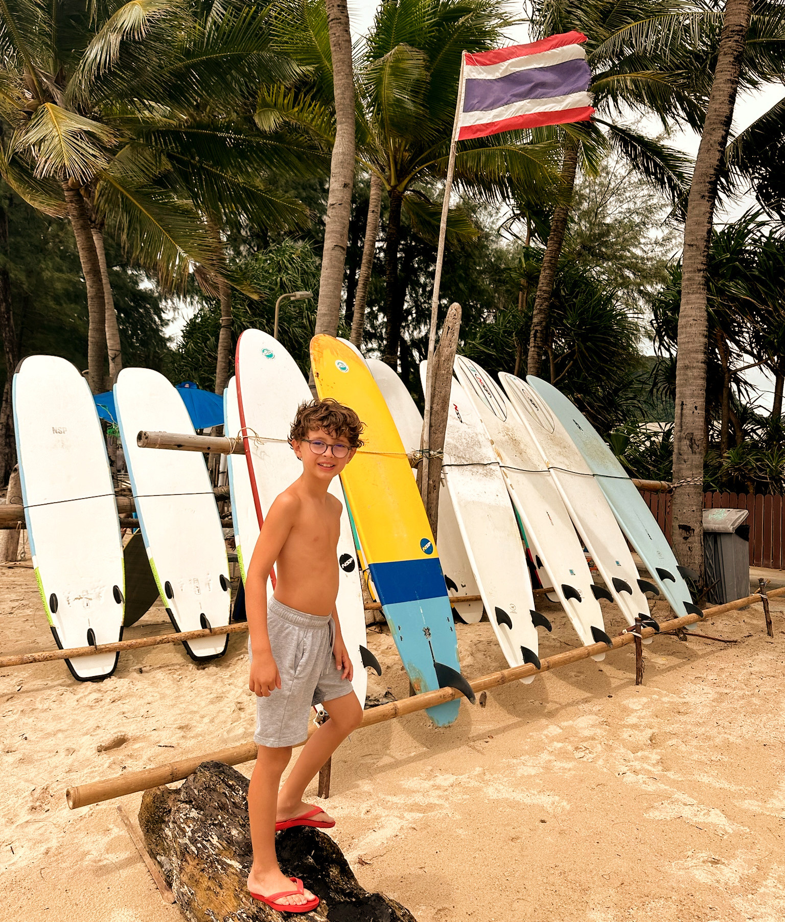 surf phuket - plage kamala - thailande aout