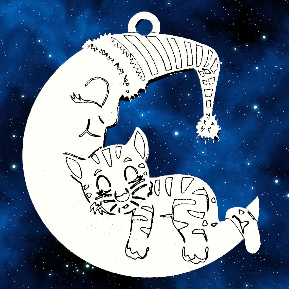 Miniature : Suspension lune