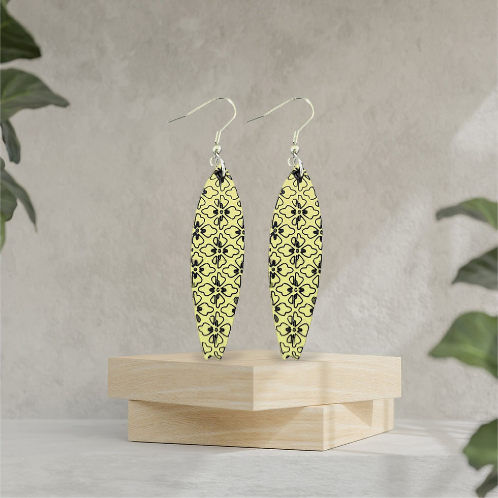 Miniature : Boucles d' oreilles "surf color N°3"