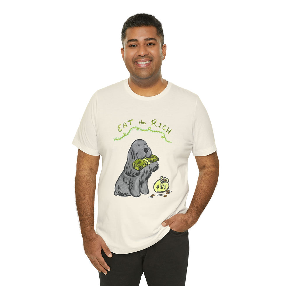Thumbnail: Eat the Rich - Unisex Jersey Short Sleeve Tee